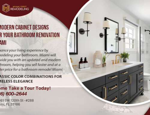 5 Modern Cabinet Designs for Your Bathroom Renovation Miami