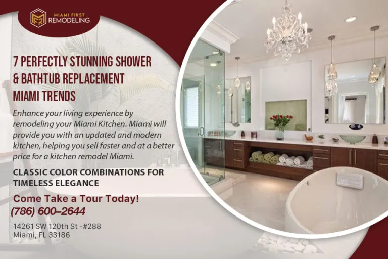 7 Perfectly Stunning Shower & Bathtub Replacement Miami Trends