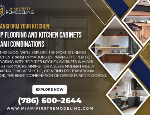 Transform Your Kitchen: Top Flooring and Kitchen Cabinets Miami Combinations