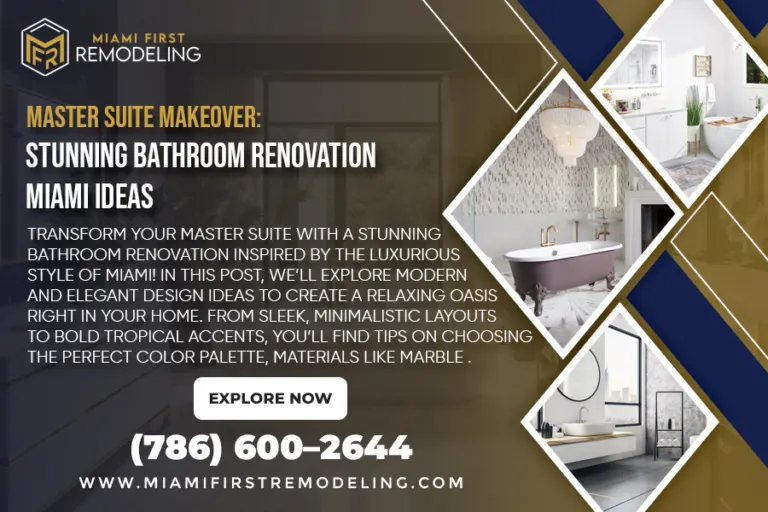 Master Suite Upgrade: Cool Bathroom Renovation Miami Ideas