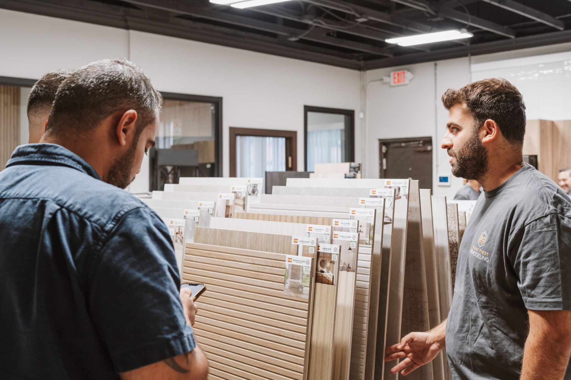 Material Selection at Miami First Remodeling