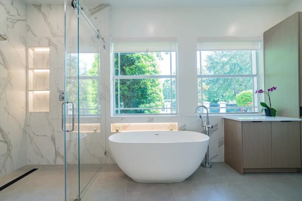 Marble Slab Bathroom
