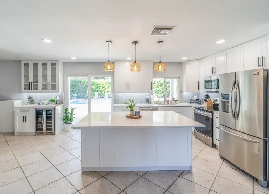 Chevron Backsplash Kitchen
