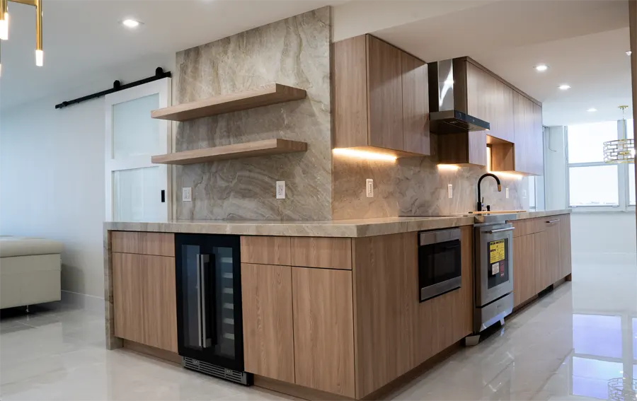 Oceanfront Condo Kitchen
